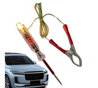 Test Light - Circuit Tester | Car Fuse Tester | Digital Test Light with Flashlight Measures Polarity Continuity Automotive Fuse Testers for Car Battery Voltage Testers Includes sharrp Probe