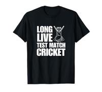 Test Match Cricket England India Pakistan Cricketer T-Shirt