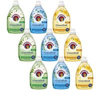 Test Pack Chantclair Ammorbidente i Concentrati Fabric Softener (9 x 1000 ml) Long Lasting Fragrance 50 Washes Detergent