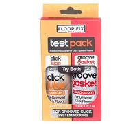 TEST PACK For Squeaky CLICK SYSTEM FLOORS Identify and Remedy Squeaks In Wood & Laminate Floors Includes Lubricant + Liquid Gasket - Safe for Underfloor Heating - Made in UK by Floor-Fix Pro