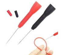 Test Probe | 2X Tester Lead Probe 1mm,Multimeter Accessories Non-Destructive Electrician Test Piercing Wire Probe for Multimeter Leads Electrical Testing