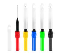 Test Probe Needles - 4mm Insulation Piercing Needle | Non-Destructive Heat Resistant Anti Rust Precise Multimeter Test Pins For Resistance And Capacitance, Automotive circuit detection probe