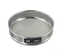 Test Sieve 20cm Wire Cloth Sifter for Inspection - Chrome Frame Analysis Sample Test Sieves Lab Testing Various Mesh Sizes(100 Mesh)