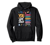 Test Teachers Student Educator Teaching School Test Day Pullover Hoodie