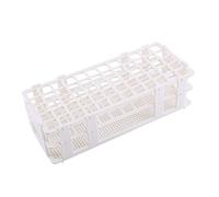 Test Tube Holder Removable Plastic Combination Test Tube Rack Test Tube Holder 16 * 60 Holes White Laboratory Equipment for Lab