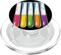 Test Tube Lab Inspires Curious Minds for Scientists PopSockets PopGrip for MagSafe