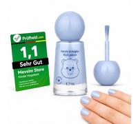 [ Test Very Good, Grade 1.1 *] Lucky Bear Nail Polish Pink Glitter 9 ml - Vegan Nail Polish for Adults - Quick Drying & Long-Lasting Glitter Nail Polish - Dermatologically Tested