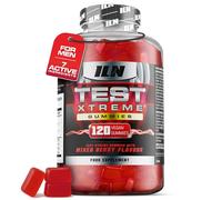 Test Xtreme Booster Gummies for Men - 120 Vegan Gummies (Sugar Free & Mixed Berry Flavour) - High Strength Booster Supplements for Men with Maca, Ginseng, Zinc and Selenium