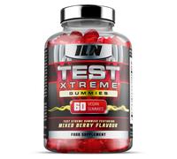 Test Xtreme Gummies for Men (60 Gummies) - High Strength Booster for Men - Mixed Berry Flavour - Features Maca, Ginseng, Zinc and Selenium - Sugar