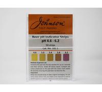 Testallwater - Beer pH Indicator Strips | Ideal for Brewing | pH Range 4.6-6.2 | 50 Strips Pack | Compact & Portable | Compatible with Palintest DPD3 & Alkalinity Tablets