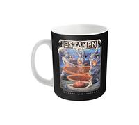 Testament Mug Titans of Creation Band Logo Official White Boxed One Size