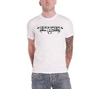 Testament T Shirt Bay Area Thrash Band Logo Official Mens White XXL