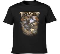 Testament The Formation of Damnation T Shirt Graphic Unisex Tee Black M