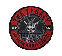 Testament The Legacy 1987-2017 sew on patch