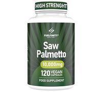 Tested Pure Saw+ | 10,000 mg Maximum Strength Serving | Fast Absorption 120 Capsules | One Ingredient | for Mens Health, Strength, Performance, Natural Supplement