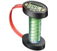 Tester Magnetico - Misuratore Carica Batterie Portatile per AA, C, D, 9V | Display LCD Digitale per Tensione e Capacità | Tester Universale per Batterie a Bottone e Ricaricabili