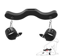 Testicle Crusher CBT BDSM Toys Male Bondage Chastity Devices Testicle Crusher with Adjustable Ankle Cuffs Penis Clips Bondage Gear & Accessories SM Tools Adult Sex Toys for Men Couples Gay