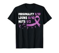 Testicle Removal Surgery Testicular Cancer Orchid Ribbon T-Shirt