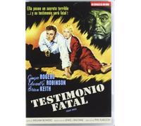 Testimonio Fatal (Tight Spot) (Import Dvd) (2013) Ginger Rogers; Edward G. Rob