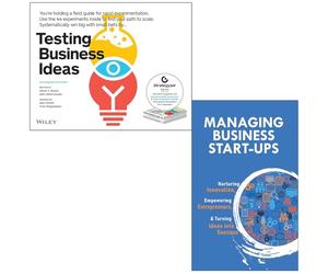 Testing Business Ideas By David J. Bland, Alexander Osterwalder & Managing Business Start-Ups By V.K.Stevin 2 Books Collection Set