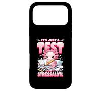 Testing Day Axolotl Its Just A Test Dont Stress Stressalotl Case for iPhone 17 Pro Max