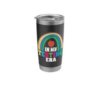 Testing Day Shool Teacher Student Rainbow Teaching Test Era Stainless Steel Insulated Tumbler
