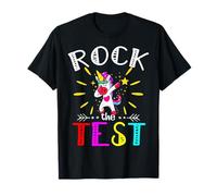 Testing Day Teacher Rock The Test Teaching Students Teachers T-Shirt