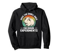 Testing Free SAVE THE SMALL ONES END EXPERIMENTS Animal Pullover Hoodie