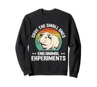 Testing Free SAVE THE SMALL ONES END EXPERIMENTS Animal Sweatshirt