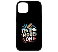 Testing Mode ON Funny Saying Pencil Graphic Case for iPhone 13