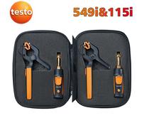Testo 0563 0002 10 Portable Refrigeration HVAC/R Gauge Test Wireless Probes kit
