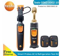 Testo 0563 0002 Wireless AC Probe Set with 2 Gauges for Refrigeration Systems