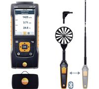 Testo 0563 4410 440 Set2 delta P anemometer with probes, Bluetooth...