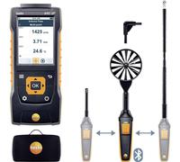 Testo 0563 4410 440 Set2 delta P anemometer with probes, Bluetooth handle, case