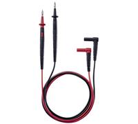 Testo 05900011 safety test lead 4mm plug 1.22m black/red rubber grip