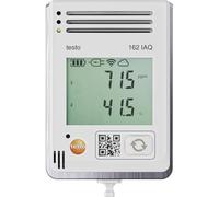 testo 162 IAQ - Online data logger with display and integrated sensors for temperature, humidity, CO2 and atmospheric pressure