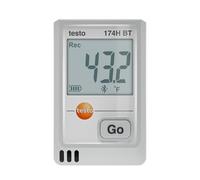 testo 174 H BT - Mini data logger for temperature and humidity with Bluetooth® and app connection (white)