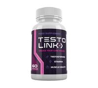 TESTO Link - Men’s Food Supplement - 60 Capsules - Daily Nutritional Support