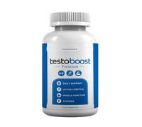 TESTOBOOST Performance Support Supplement with Tribulus, Arginine, Maca and Ginseng, 60 Capsules