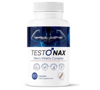 TESTONAX Men's Vitality Complex - Natural Ingredients - Powerful Legal Bodybuilding Supplement - Advanced Performance and Recovery Agent - 60 Capsules