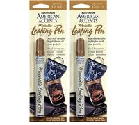 Testors Craft Metallic Leafing Pen, Metallic Gold, 10ml (Pack of 2)