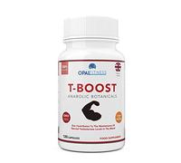 Testosterone and Libido Booster for Men by Opal Fitness - Anabolic Male Enhancing Vegan Capsules - Maca Root, Ginkgo Biloba, Korean Ginseng - Reduce Stress & Cortisol - Produced in UK - 120 Capsules