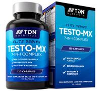 Testosterone Booster for Men - Premium Testosterone Supplements - Test Boosters with Zinc & Magnesium, Supports Normal Testosterone Levels & Muscle -