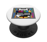 TESTSCREEN - One of Sheldons favourites - Vinage Retro TV PopSockets Adhesive PopGrip