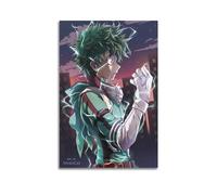 TESUXYEHH Animated Poster My Hero Academia Art Deku Poster Decorative Painting Canvas Wall Posters And Art Picture Print Modern Family Bedroom Decor Posters 08x12inch(20x30cm)