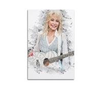 TESUXYEHH Singer Dolly Parton Poster Poster Decorative Painting Canvas Wall Posters And Art Picture Print Modern Family Bedroom Decor Posters 12x18inch(30x45cm)