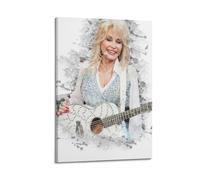 TESUXYEHH Singer Dolly Parton Poster Poster Decorative Painting Canvas Wall Posters And Art Picture Print Modern Family Bedroom Decor Posters 08x12inch(20x30cm)