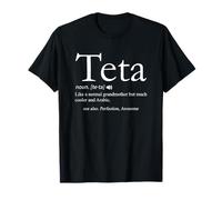 Teta Arabic Grandmother Grandma Definition T-Shirt