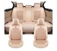 TETARI Auto Seat Covers For Mondeo Mk4 For Kuga For Fusion For Fiesta For Focus 2 Mk3 Flax Car Seat Covers Auto Interior Accessories Car Seat Cover(Full Set-Beige)
