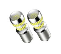 Tetari Car Tail Light 1156 LED Canbus BA15S P21W Bulb Car DRL Brake Parking Position Reverse Signal Lamp Spotlight 12V 6000K White(1156 ba15s P21W)